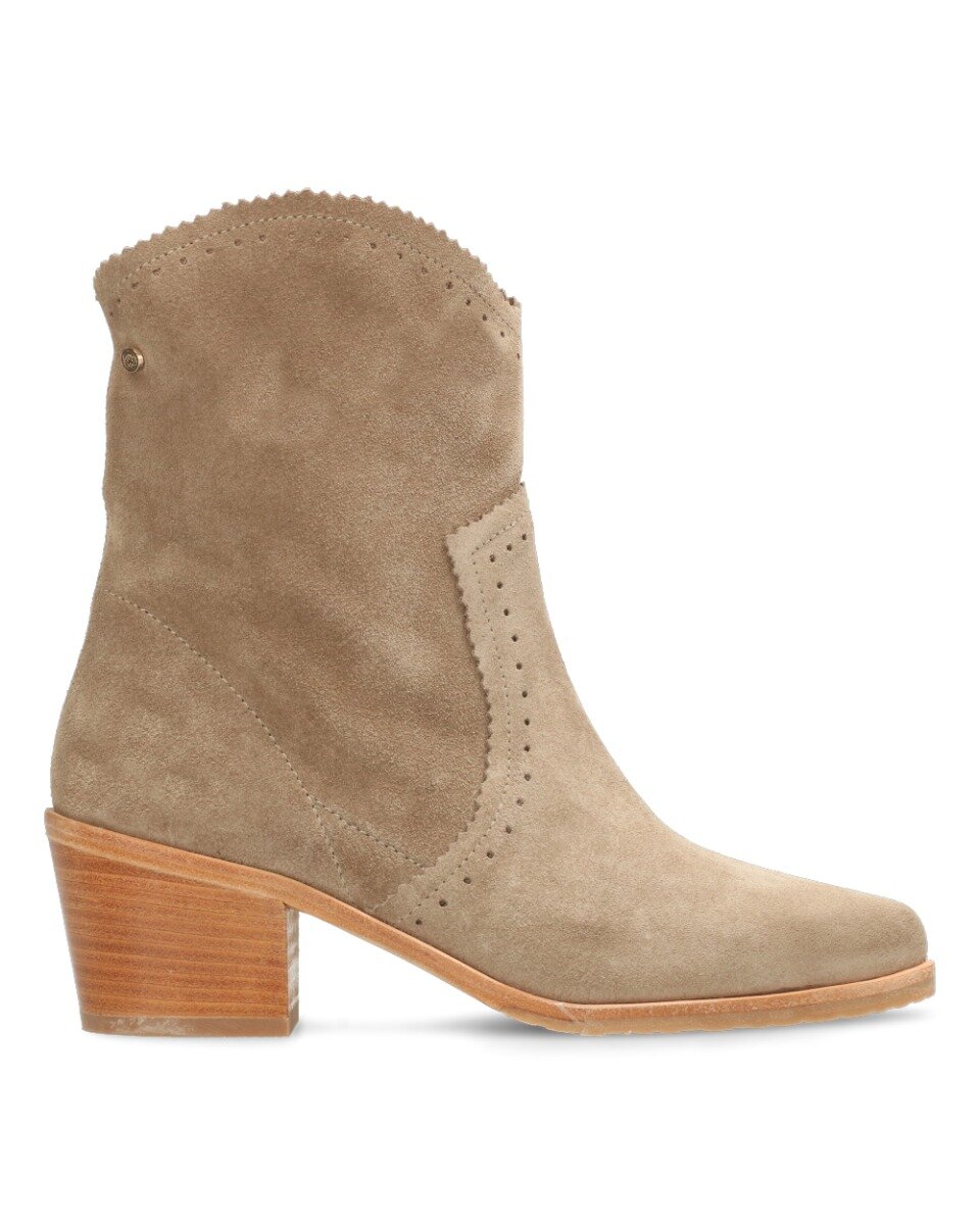 Western Boot Taupe