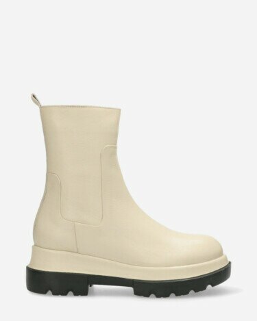 Ankle boot Miki off white