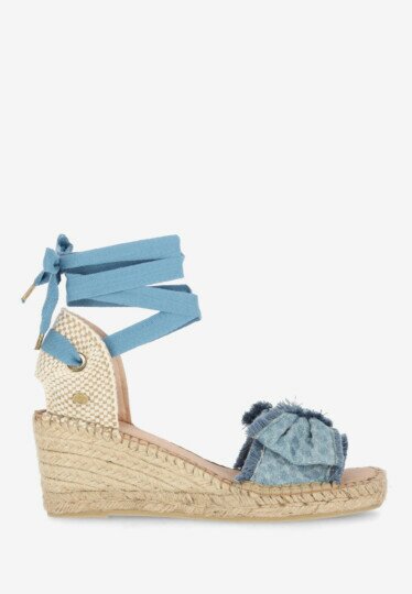 Espadrille Eve Bow Jeans Bllauw