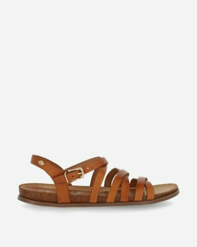 Brown sandal with straps