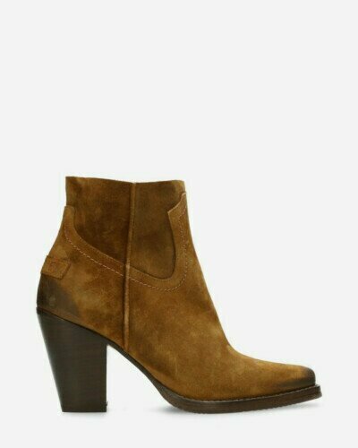 Western ankle boot lola warm brown