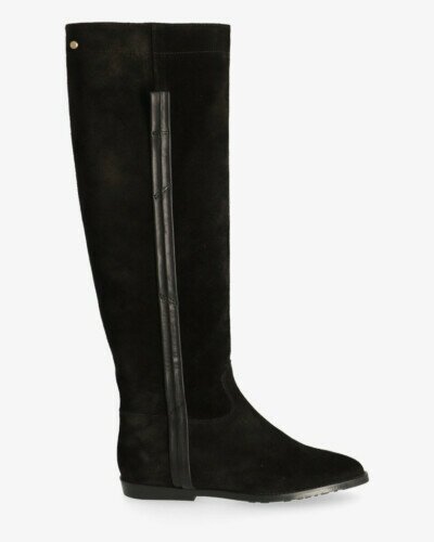 Boot suede black