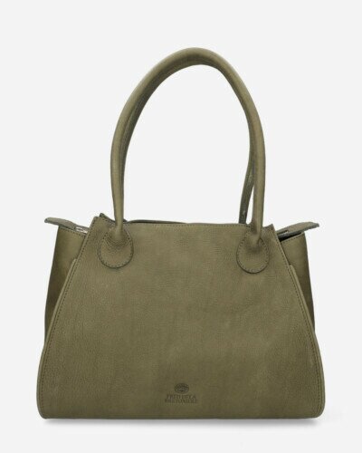 Handbags Grain leather Olive