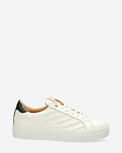 Sneaker smooth leather off white