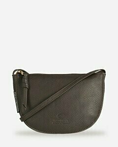 Crossbody smooth leather brown